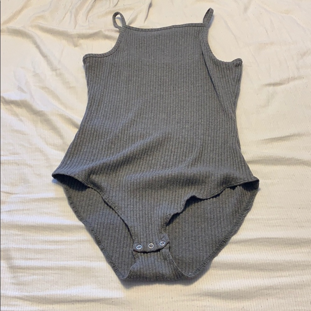 Ribbed body suit